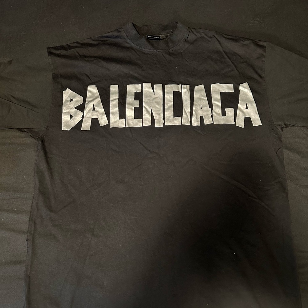 Balenciaga Black T-Shirt